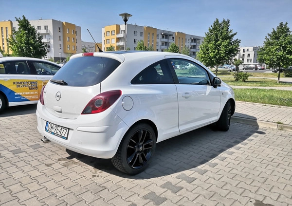 Opel Corsa cena 12900 przebieg: 187000, rok produkcji 2009 z Wrocław małe 379